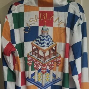 New Casablanca Silk Long Sleeves Shirt